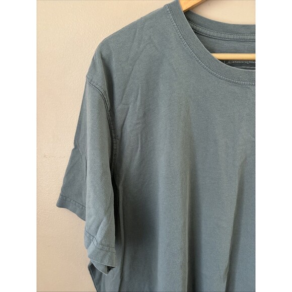 Eddie Bauer Men’s Blue Short Sleeve T-Shirt Size XXL Casual Outdoor Tee - Picture 2 of 6